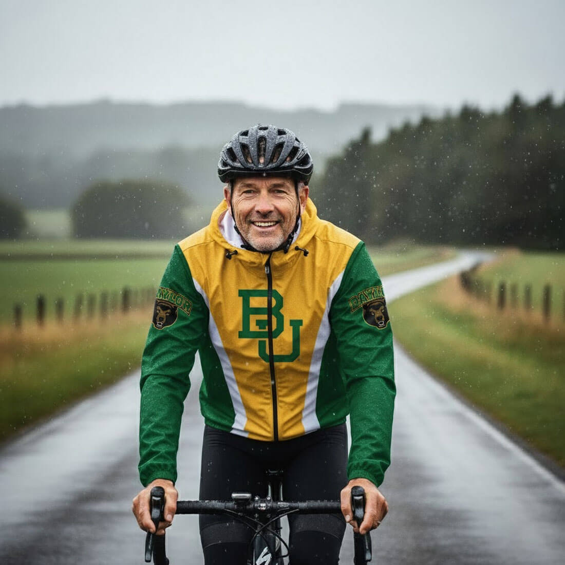 Baylor University Cycling Windbreaker Jacket
