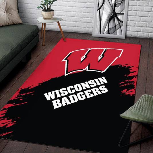 Badgers Rectangle Rug