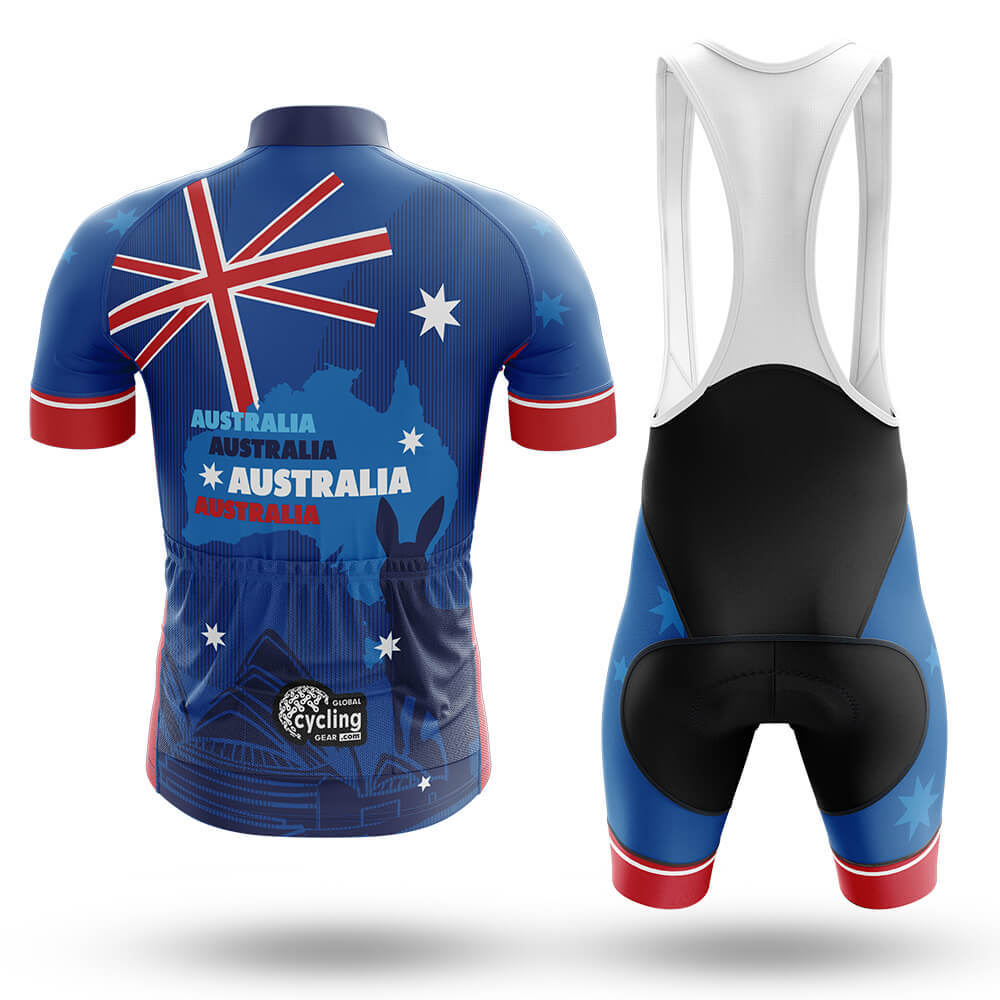 Australia Symbols - Men's Cycling Kit - Global Cycling Gear