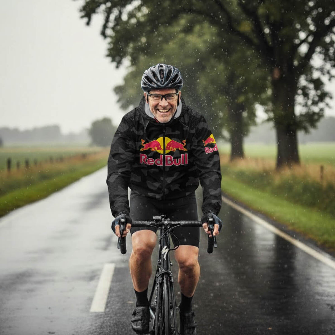 Red Bull Cycling Windbreaker Jacket