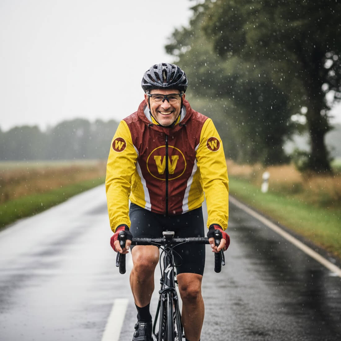 Western Michigan University Cycling Windbreaker Jacket