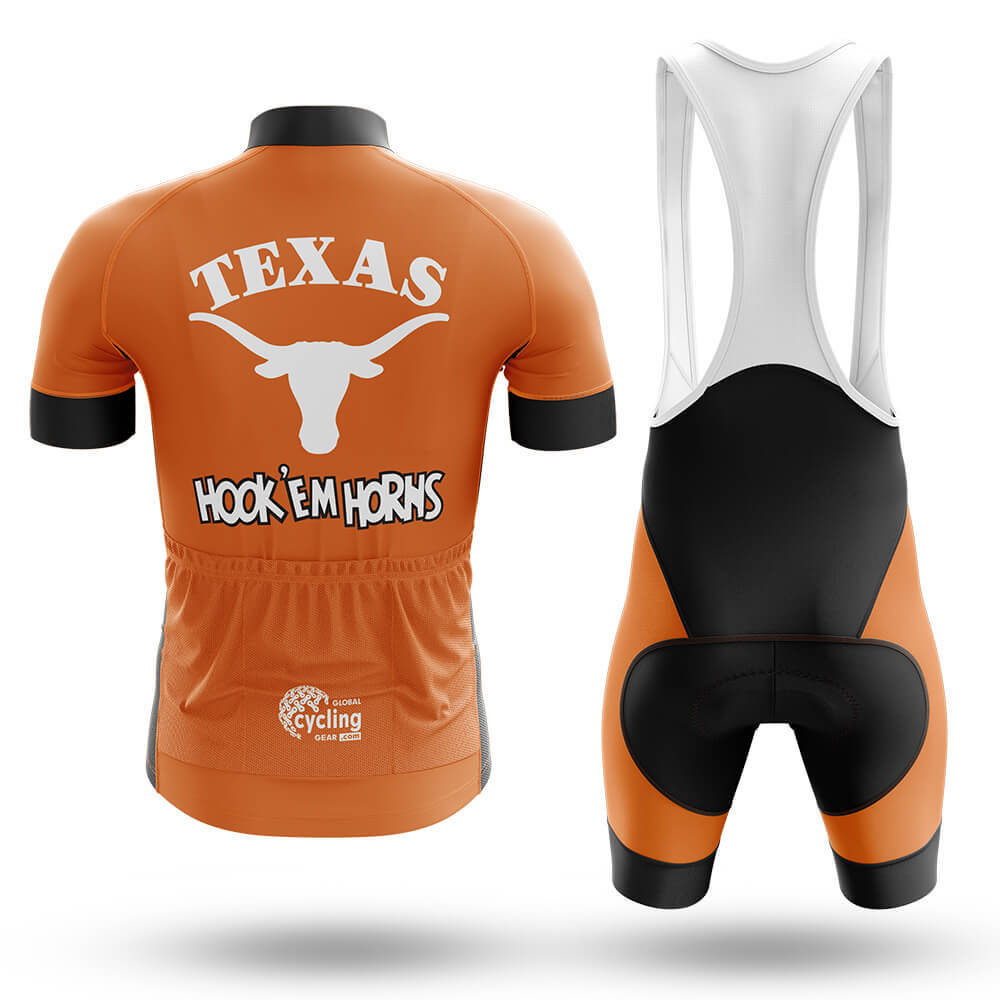 Texas Hook'em Horns - Men's Cycling Kit Global Cycling Gear