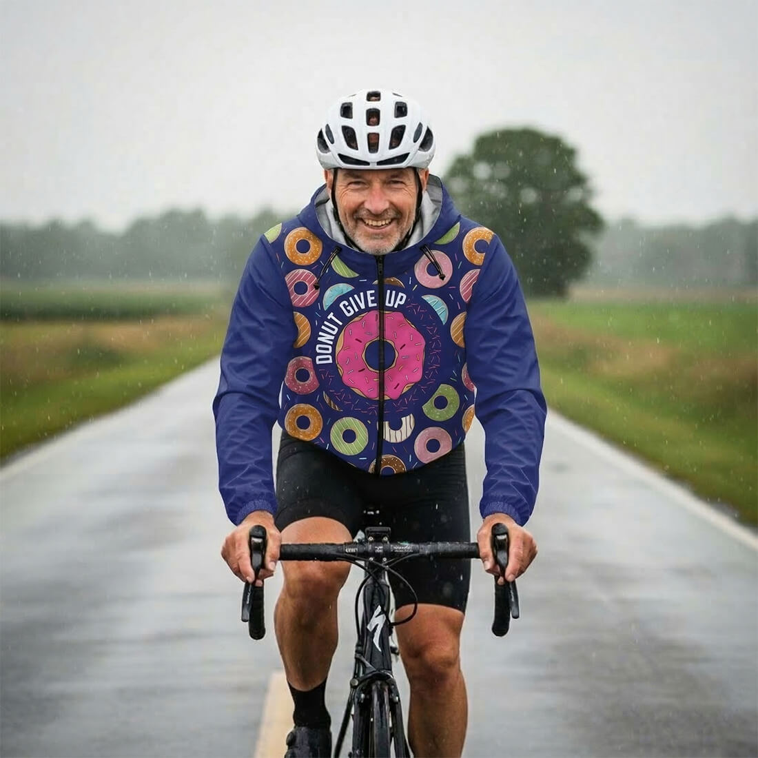 Donut Cycling Windbreaker Jacket