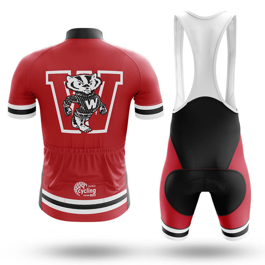 Retro Wisconsin Badgers - Men's Cycling Kit