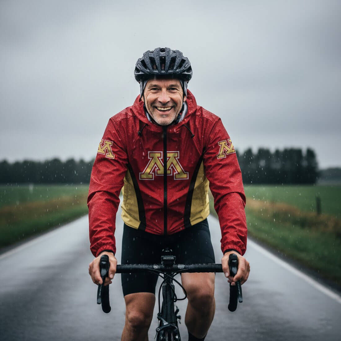 University of Minnesota Cycling Windbreaker Jacket