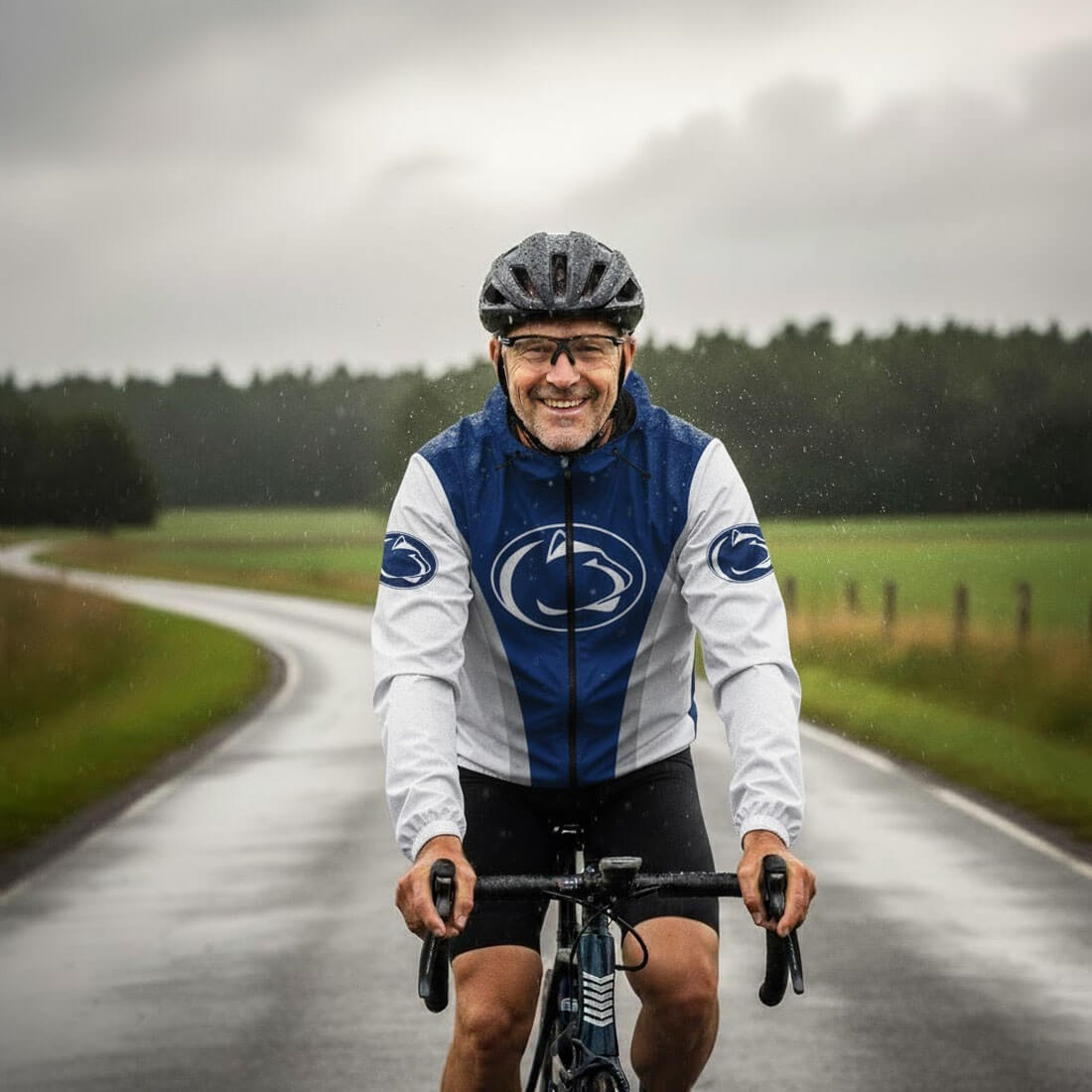 Pennsylvania State University Cycling Windbreaker Jacket