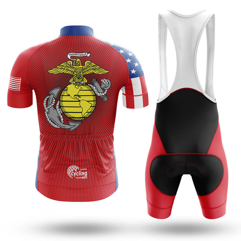 Retro US Marines - Men's Cycling Kit