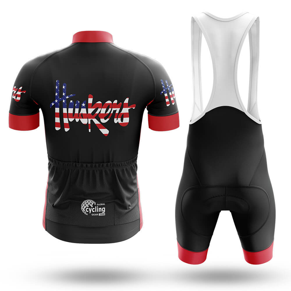 Patriotic Cornhuskers - Men's Cycling Kit Global Cycling Gear