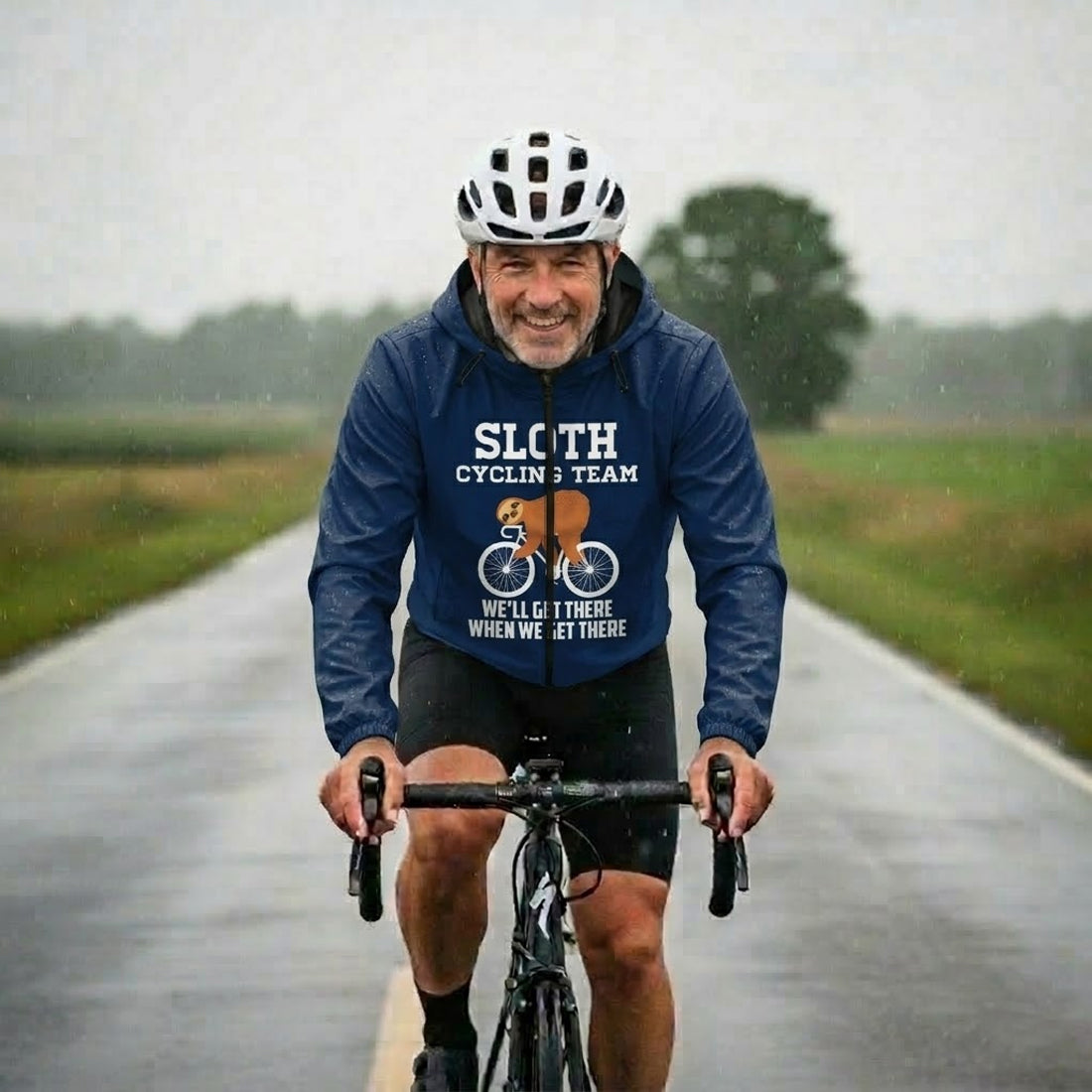 Sloth Cycling Windbreaker Jacket