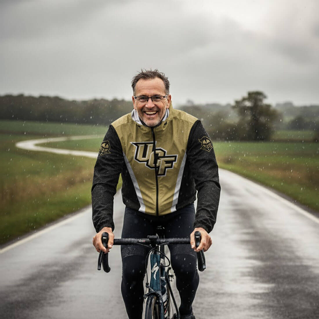 University of Central Florida Cycling Windbreaker Jacket