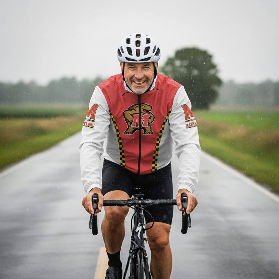 Maryland Mascot Cycling Windbreaker Jacket
