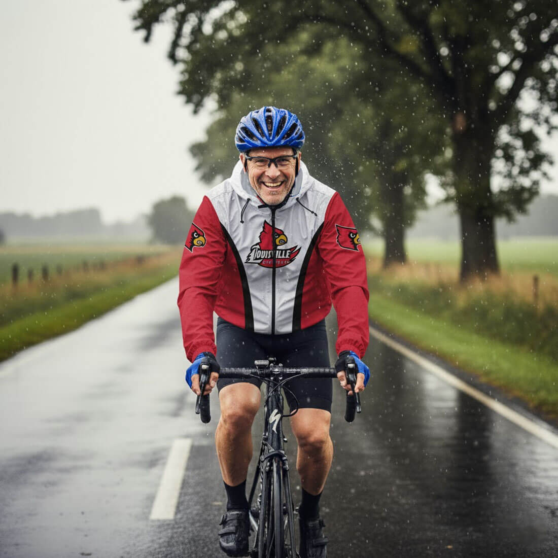 University of Louisville Cycling Windbreaker Jacket