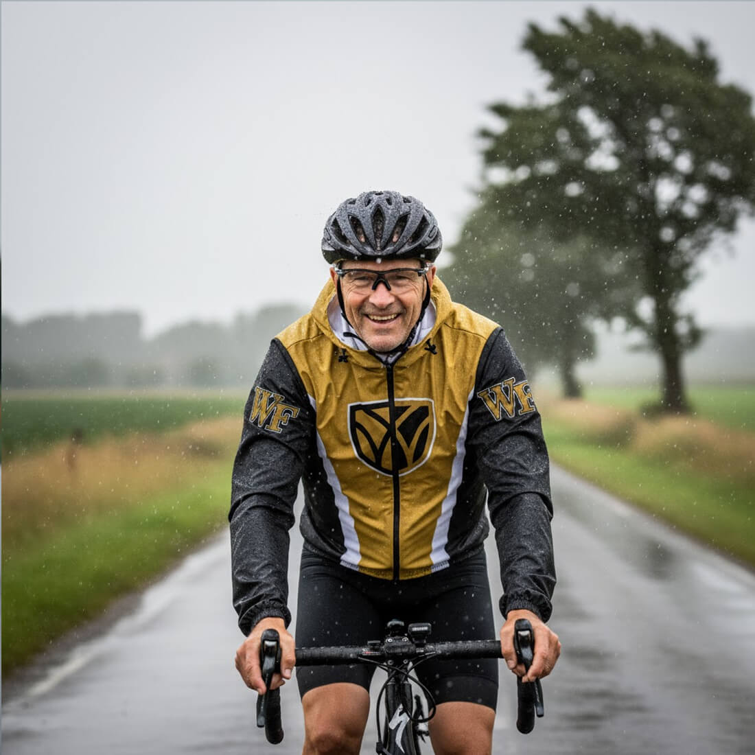 Wake Forest University Cycling Windbreaker Jacket