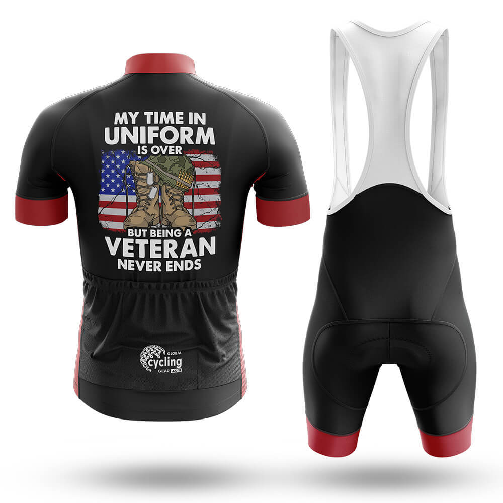 Being A Veteran Never Ends - Men's Cycling Kit