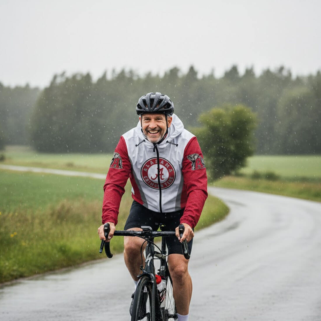 University of Alabama Cycling Windbreaker Jacket