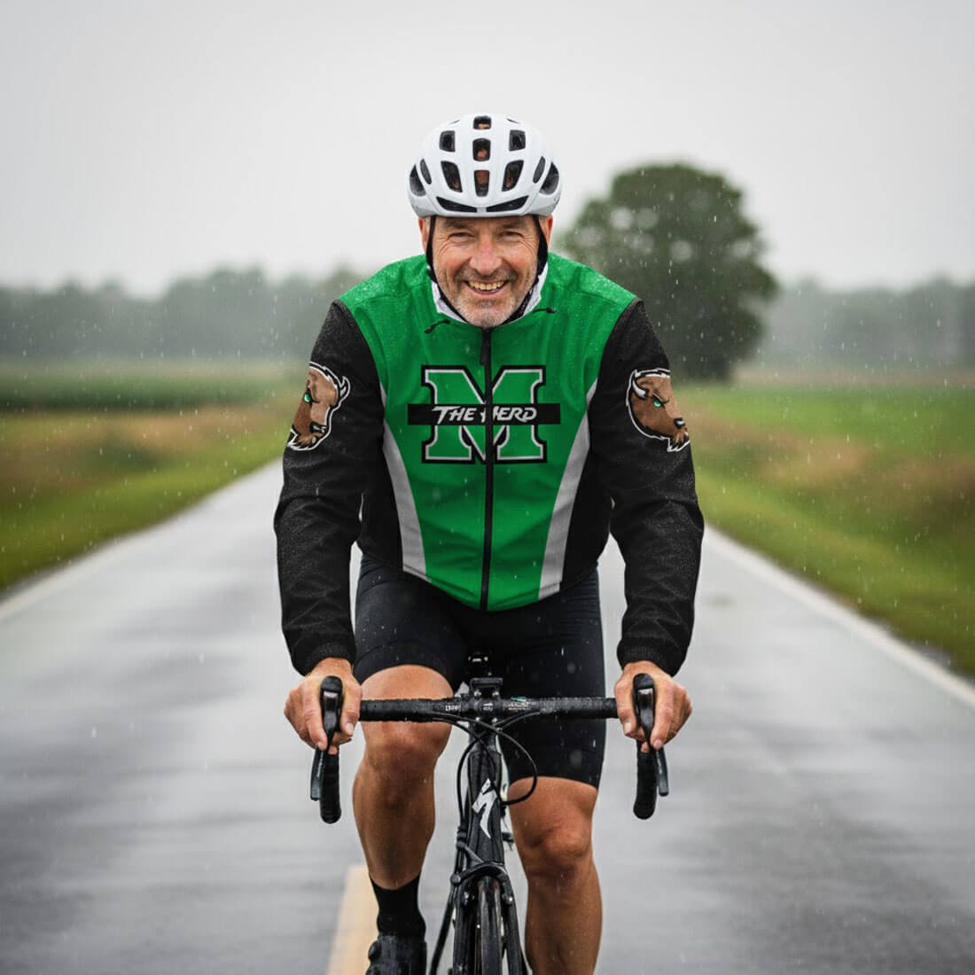 Marshall University Cycling Windbreaker Jacket