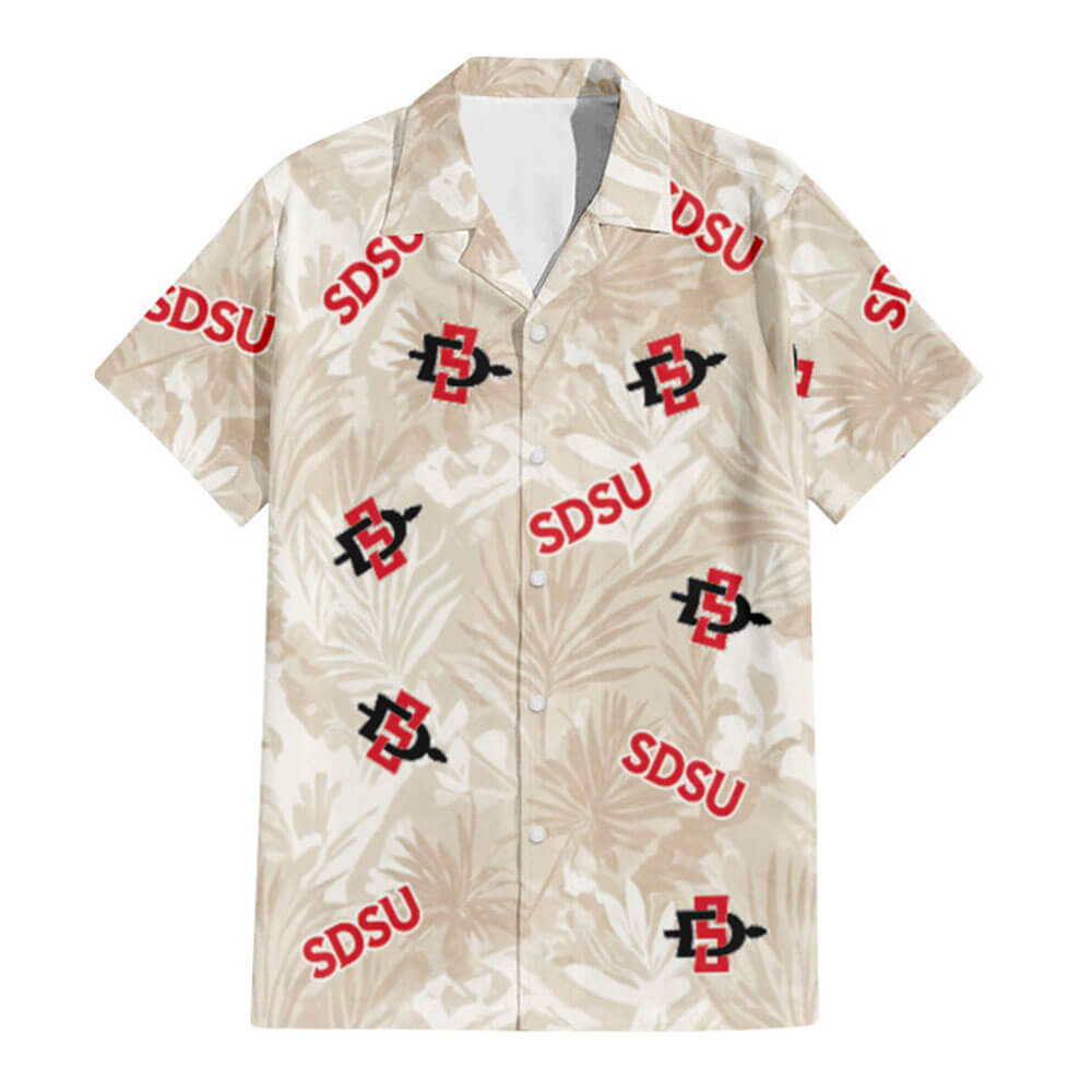 SDSU Hawaiian Shirt V2 - Hawaiian Shirt Global Cycling Gear 1