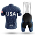 USA Spin Map - Men's Cycling Kit Global Cycling Gear 2