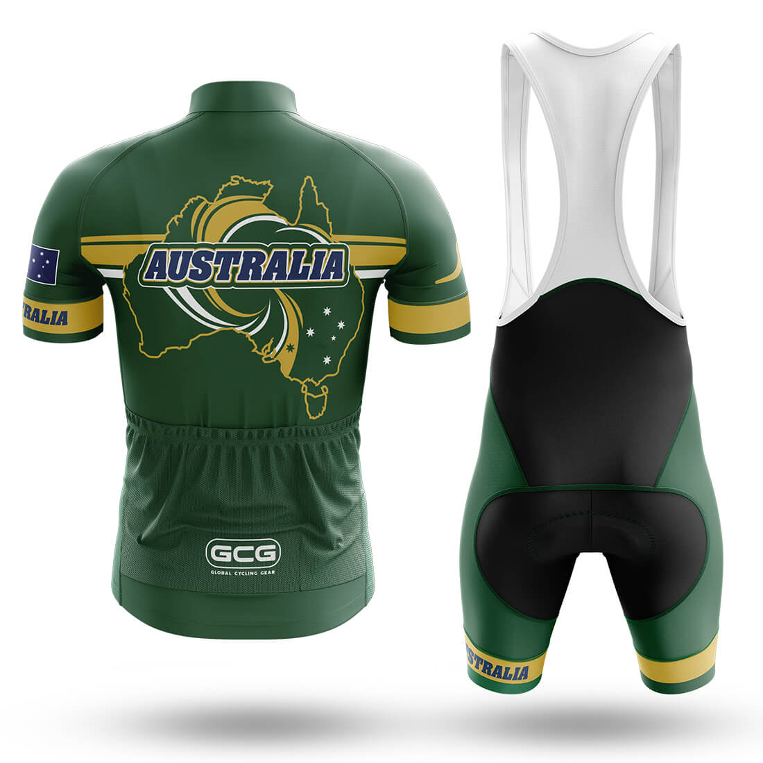AUS Green Gold - Men's Cycling Kit