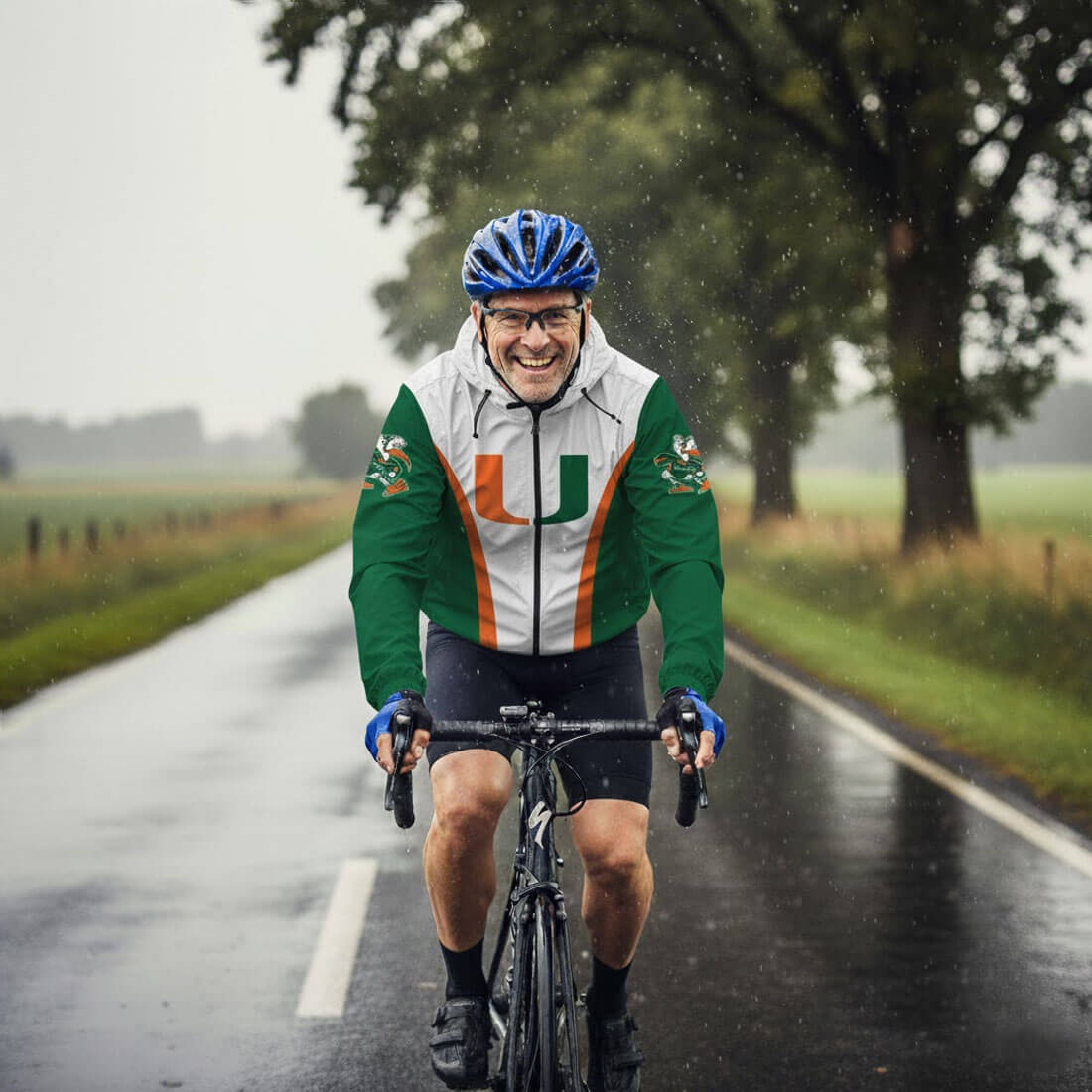 Hurricanes Cycling Windbreaker Jacket