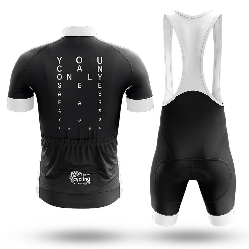 You Can Only See - Men's Cycling Kit