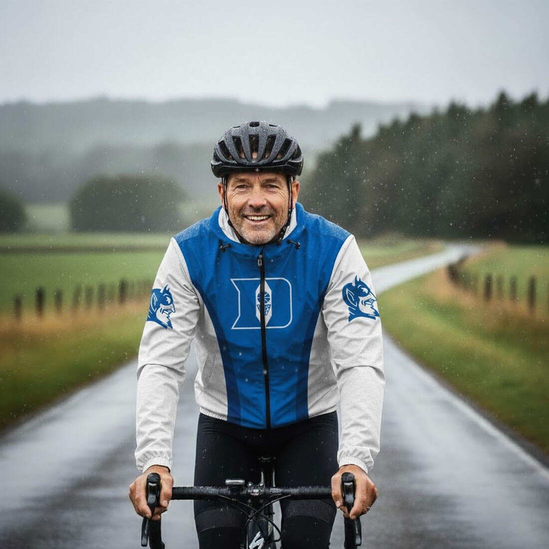 Duke University Cycling Windbreaker Jacket
