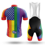 Rainbow Flag USA - Men's Cycling Kit