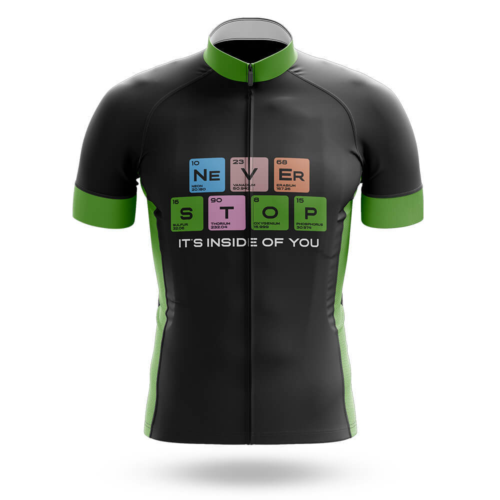 Never Stop V2 - Men's Cycling Kit - Global Cycling Gear