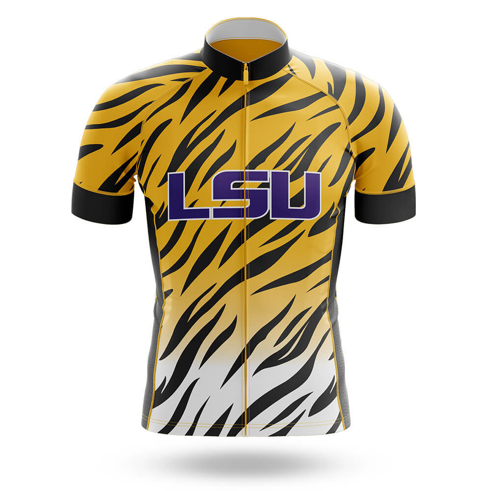 LSU Tigers Stripe - Men's Cycling Kit