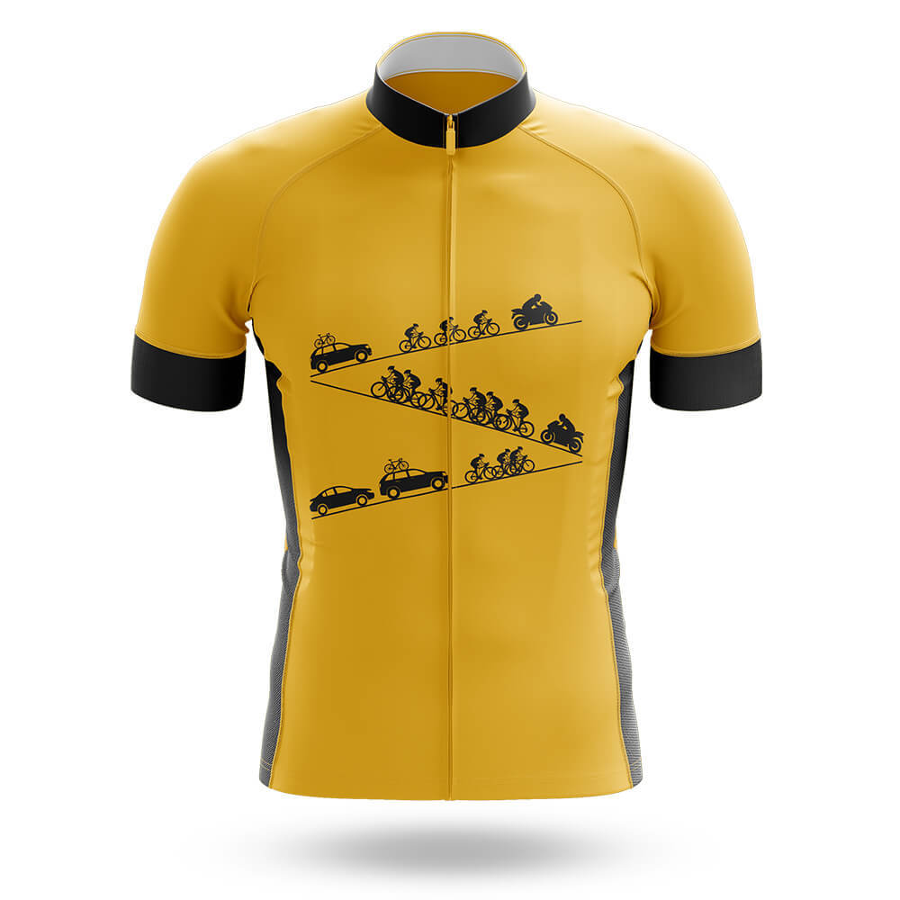 Cycling Up Hill - Men's Cycling Kit