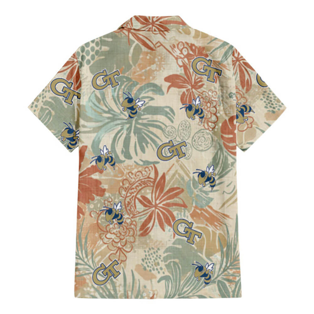 Georgia Tech Hawaiian Shirt V3 - Hawaiian Shirt - Global Cycling Gear
