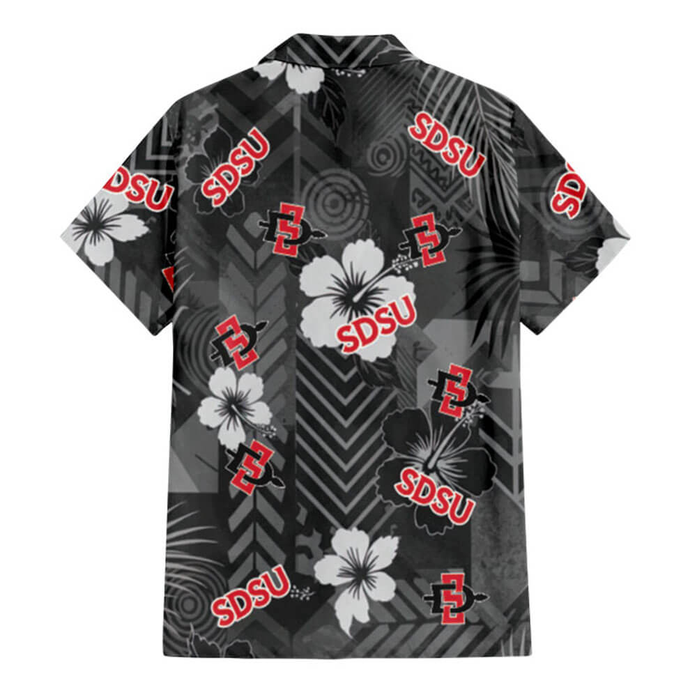 SDSU Hawaiian Shirt V4 - Hawaiian Shirt Global Cycling Gear 3