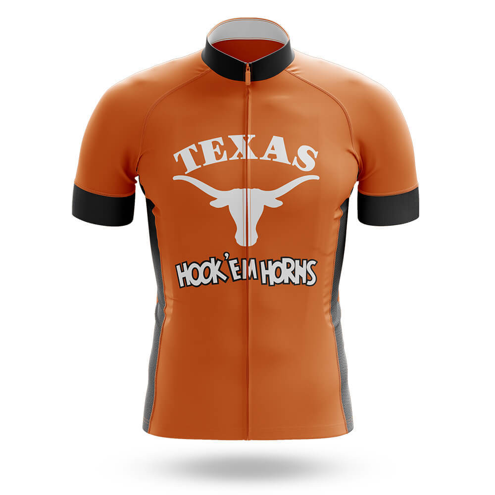 Texas Hook'em Horns - Men's Cycling Kit Global Cycling Gear