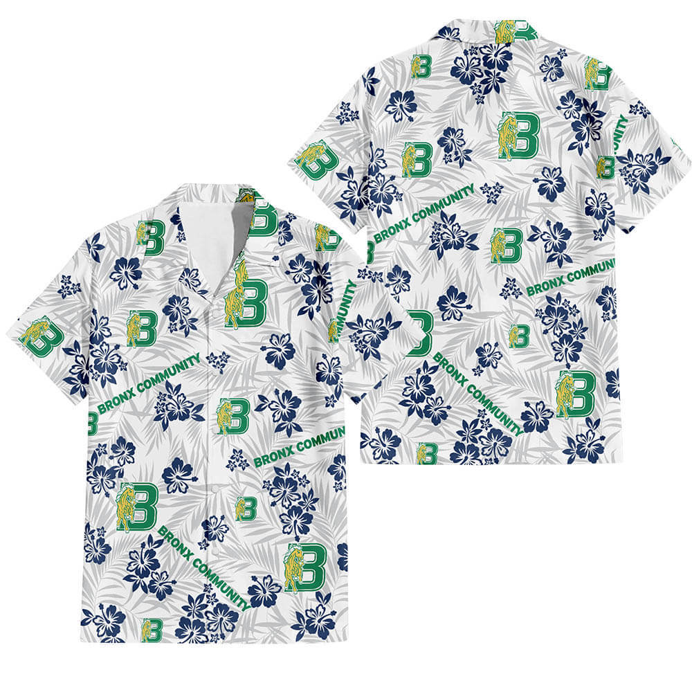 Bronx Community College - Hawaiian Shirt - Global Cycling Gear