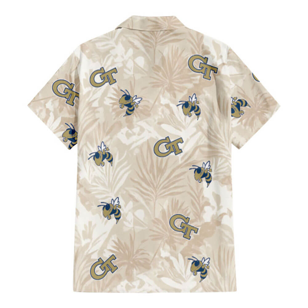 Georgia Tech Hawaiian Shirt V2 - Hawaiian Shirt - Global Cycling Gear