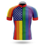 Rainbow Flag USA - Men's Cycling Kit