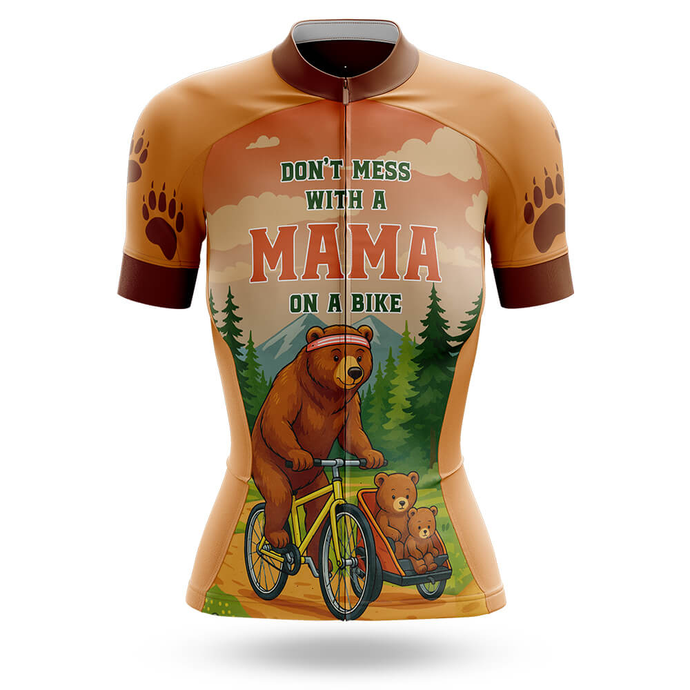Mama Bear on Wheels - Women's Cycling Kit Global Cycling Gear