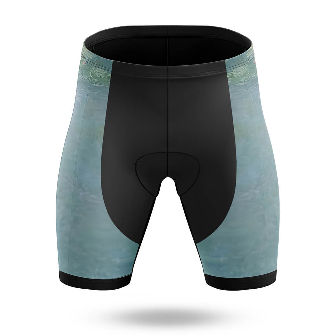Black Cat with Water Lilies - Women's Cycling Kit