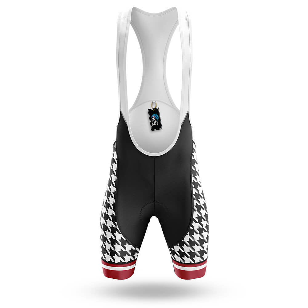 Crimson Tide Houndstooth Pattern - Men's Cycling Kit - Global Cycling Gear