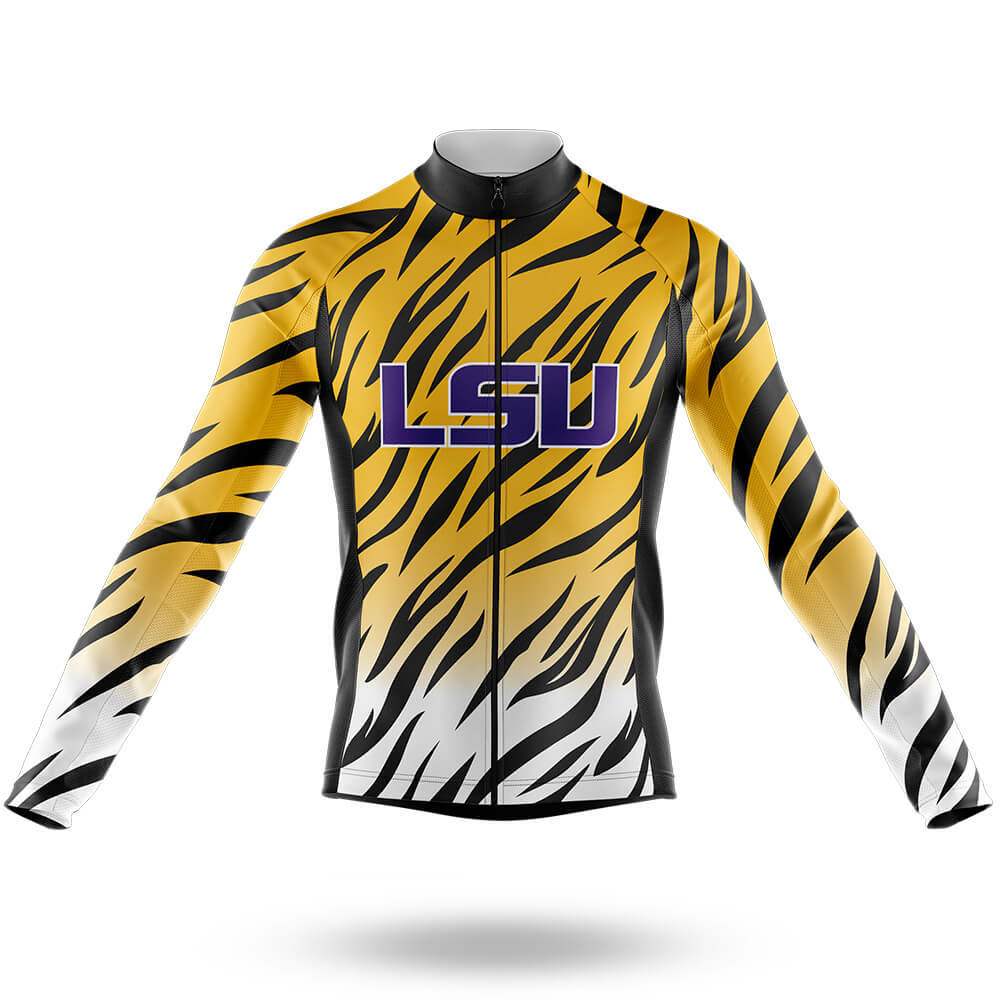 LSU Tigers Stripe - Men's Cycling Kit