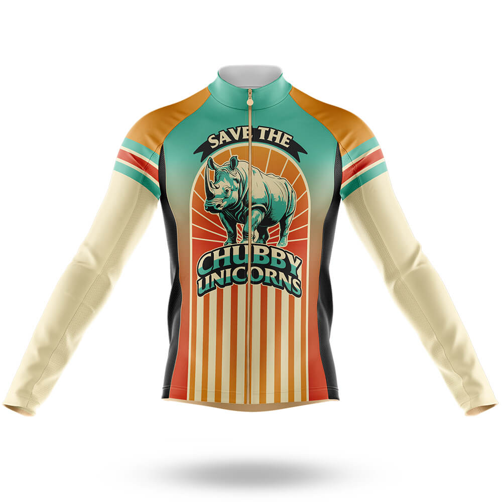 Retro Chubby Unicorn - Men's Cycling Kit - Global Cycling Gear
