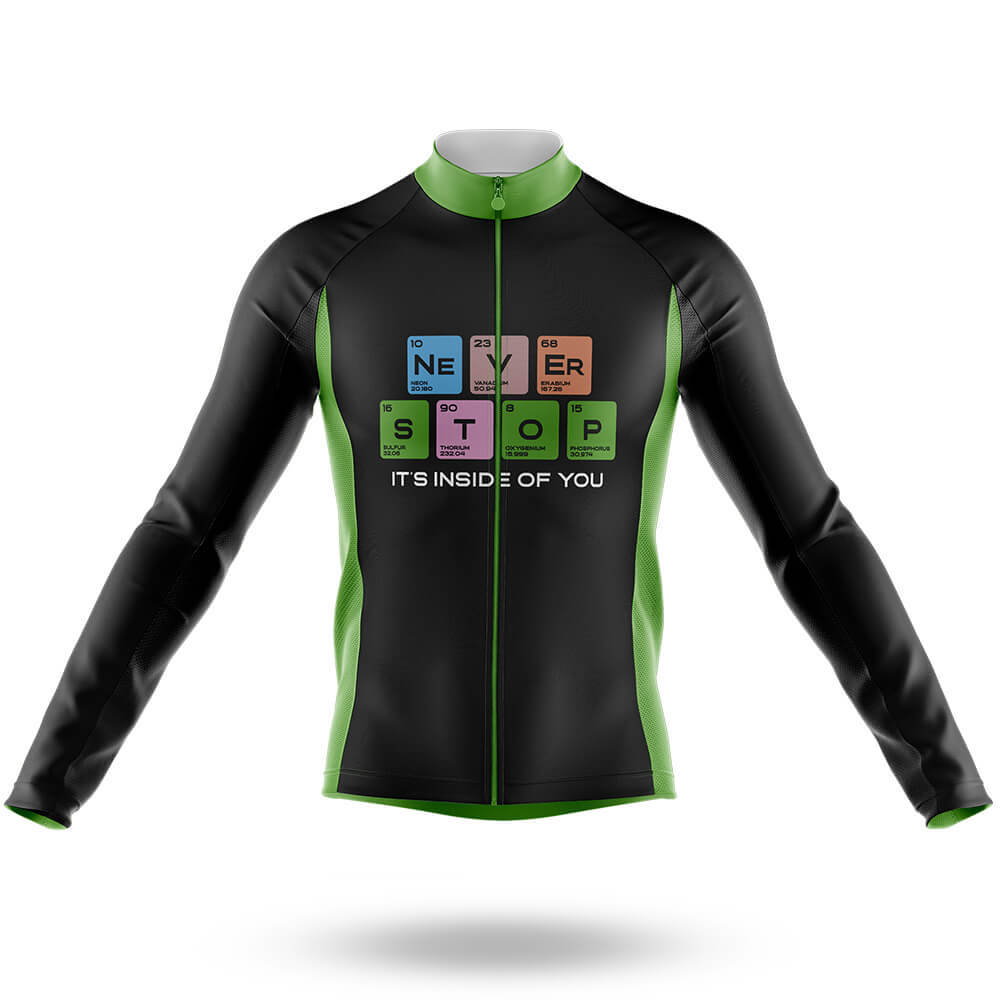 Never Stop V2 - Men's Cycling Kit