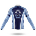 Blue-and-White The Village - Men's Cycling Kit - Global Cycling Gear