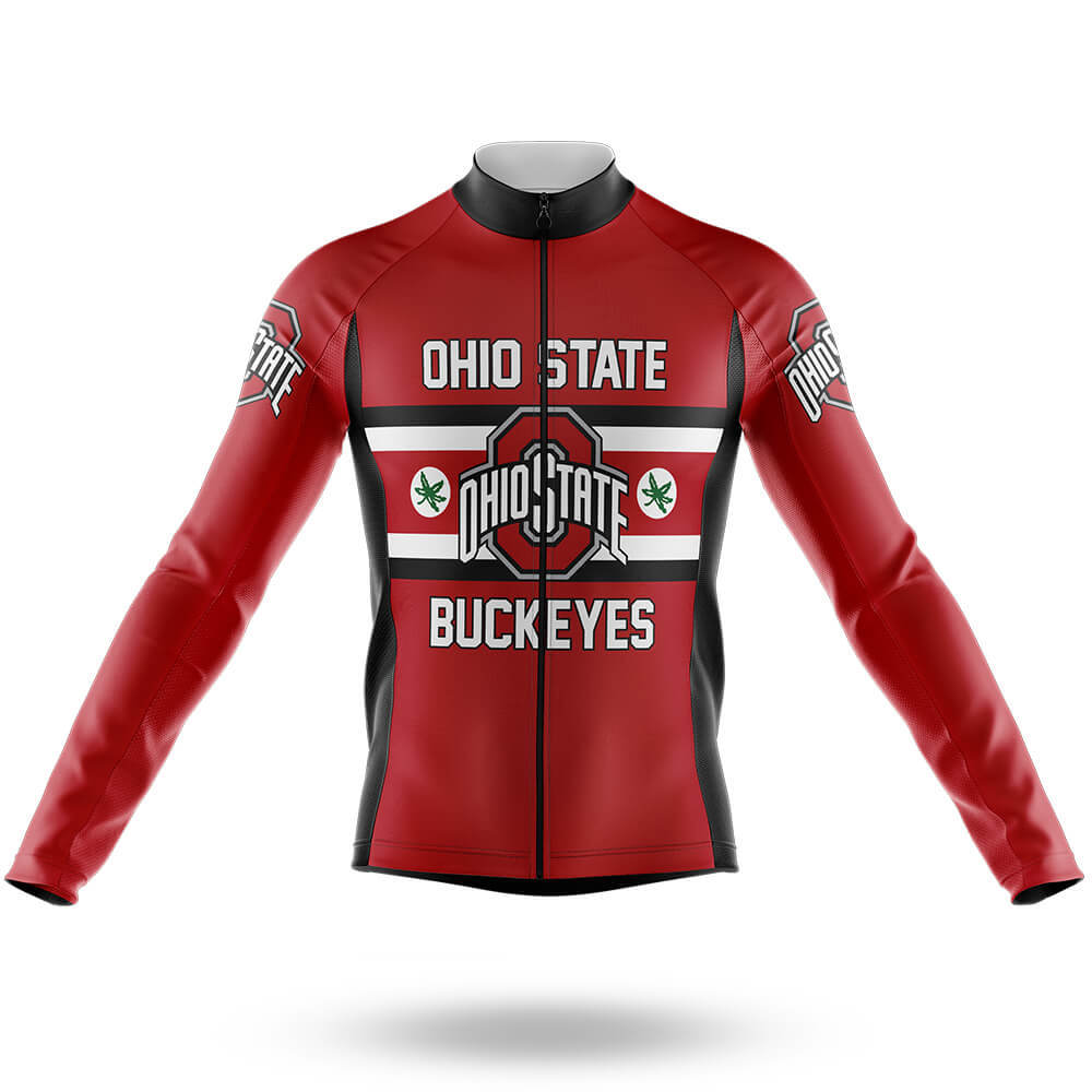 Ohio State Buckeyes Leaf - Men's Cycling Kit