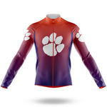 Clemson Tigers Gradient - Men's Cycling Kit