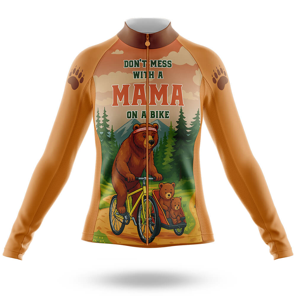 Mama Bear on Wheels - Women's Cycling Kit Global Cycling Gear