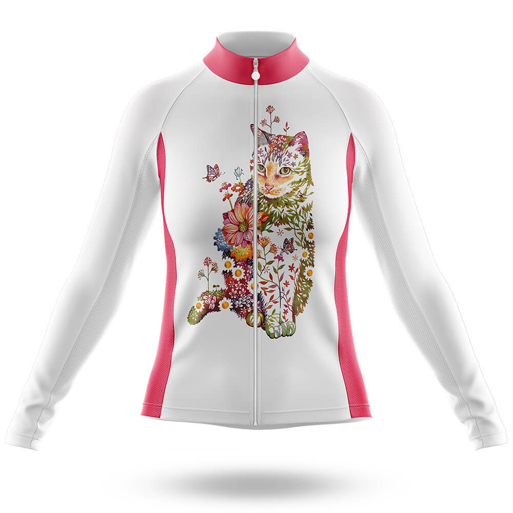 Floral Cat - Women's Cycling Kit - Global Cycling Gear