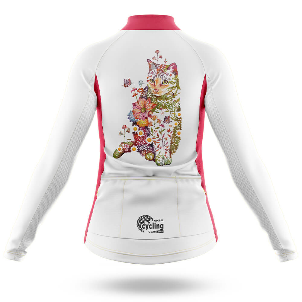 Floral Cat - Women's Cycling Kit - Global Cycling Gear