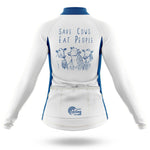 Save Cows Eat People - Women's Cycling Kit