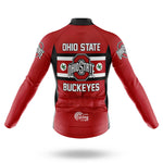 Ohio State Buckeyes Leaf - Men's Cycling Kit